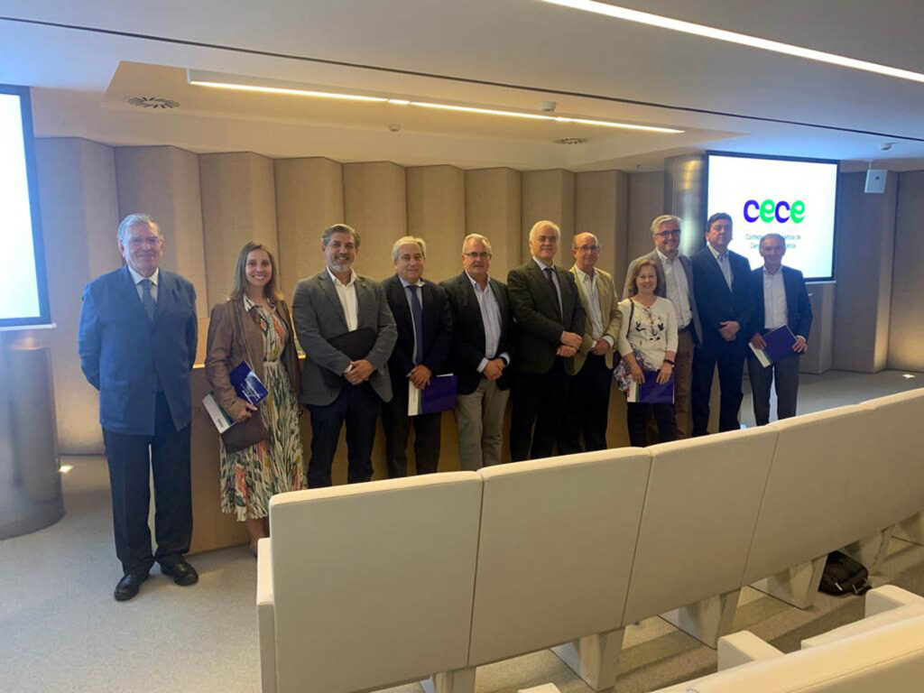 Representantes de Cece Andalucía en la Asamblea nacional